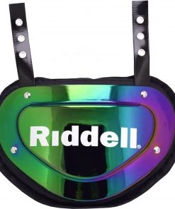 Riddell Color Shift Back Plate For Unisex Purple/green