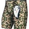 Shock Doctor Youth Core Compression Short With Bioflex Cup For Boys' Red/white/blue