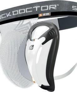 Shock Doctor Boys' Core Supporter W/ Bioflex Cup White
