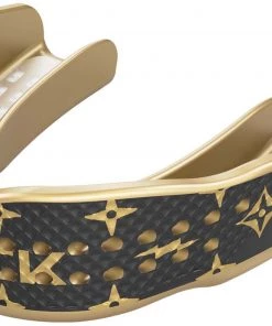 Shock Doctor Trash Talker Lux Logo Mouthguard For Unisex Black/gold