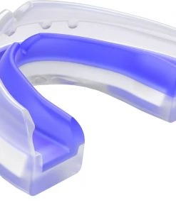 Shock Doctor Adult Ultra Flavor Fusion Convertible Braces Fit Mouthguard For Unisex Blue/blue Raz
