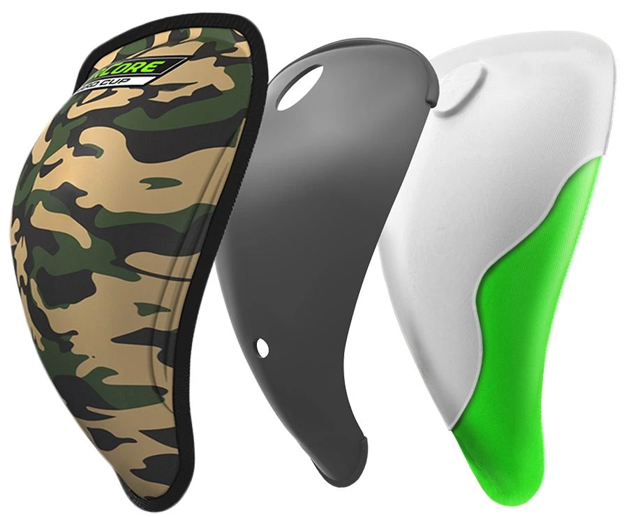 Shock Doctor Boys' Aircore Hard Athletic Cup Amoeba Camo 2 Shock Doctor Boys' Aircore Hard Athletic Cup Amoeba Camo - Image 2