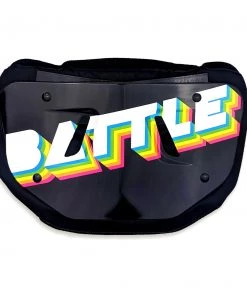 Battle Adult Retro Arcade Chrome Football Back Plate For Unisex Black