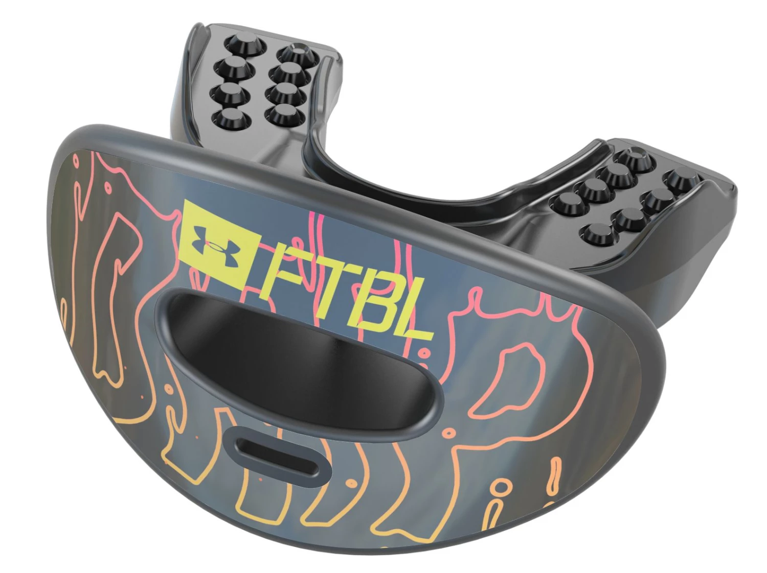 Under Armour Air Lip Guard For Unisex Black Floral 1 Under Armour Air Lip Guard For Unisex Black Floral