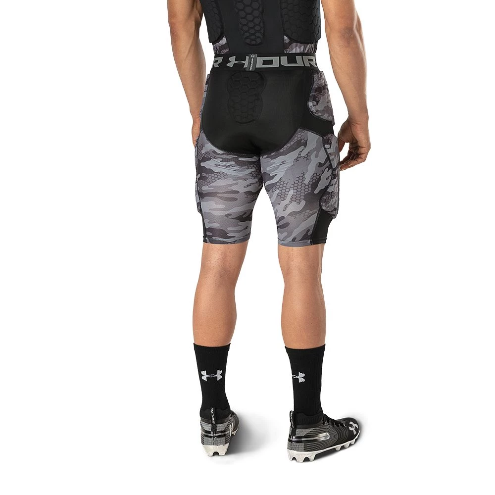 Under Armour Youth Game Day Armour Pro 5-Pad Girdle For Boys' Black/wht Black Camo 2 Under Armour Youth Game Day Armour Pro 5-Pad Girdle For Boys' Black/wht Black Camo - Image 2