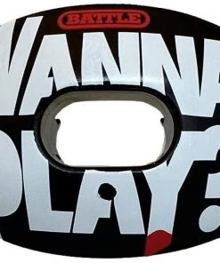 Battle Oxygen Chucky Wanna Play Lip Guard For Unisex Black