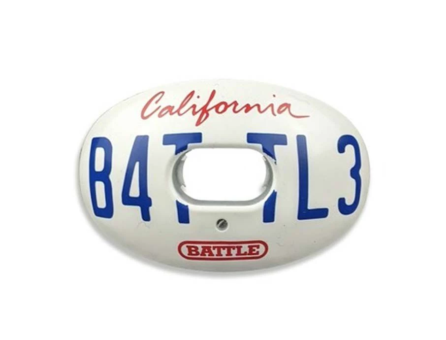 Battle Sports Science Battle Sports California Plate Oxygen Football Mouthguard For Unisex 1 Battle Sports Science Battle Sports California Plate Oxygen Football Mouthguard For Unisex