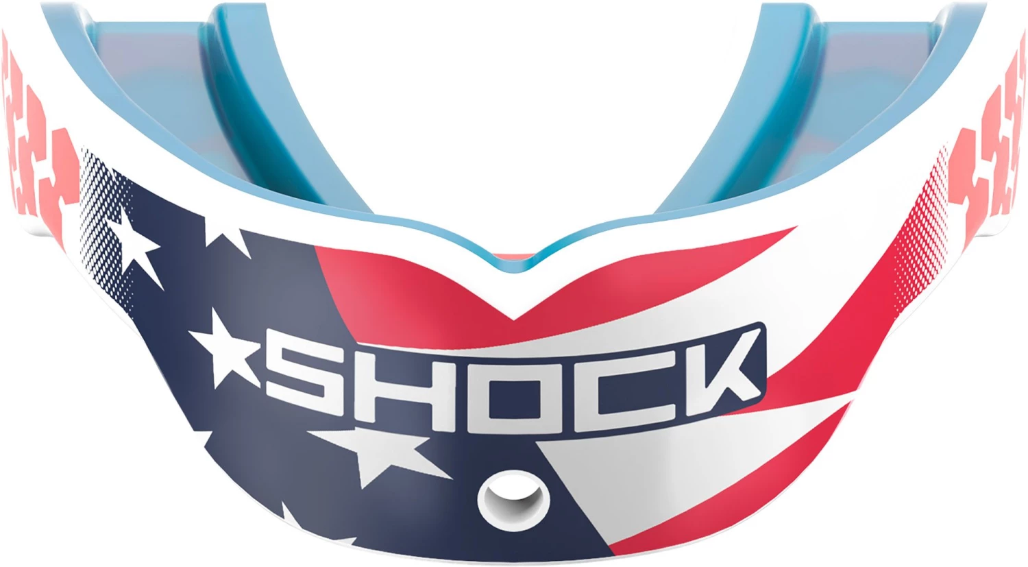 Shock Doctor Gel Max Power America Mouth Guard For Unisex Red/white/blue 1 Shock Doctor Gel Max Power America Mouth Guard For Unisex Red/white/blue
