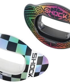 Shock Doctor Shield Only For Interchange Lip Guard 2-Pack For Unisex Flag
