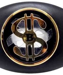 Battle Money Spinner Lip Guard For Unisex Black/gold