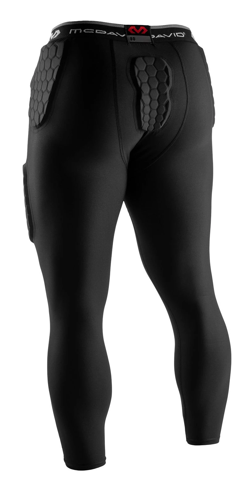 McDavid Adult Hex Thudd 5 Pad ¾ Football Tights For Women Black 2 McDavid Adult Hex Thudd 5 Pad ¾ Football Tights For Women Black - Image 2