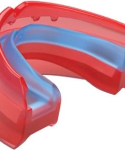 Shock Doctor Adult Ultra Double Convertible Braces Fit Mouthguard For Unisex Black