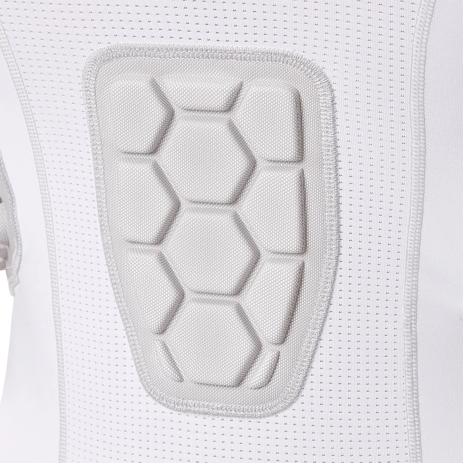 Adidas Adult Techfit Padded Football Shirt For Men White 5 Adidas Adult Techfit Padded Football Shirt For Men White - Image 5