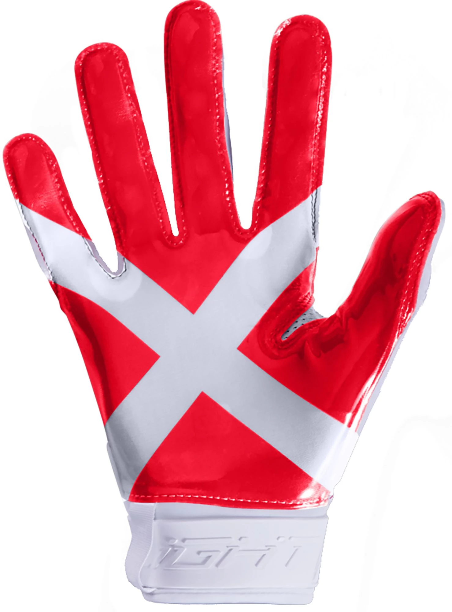 Under Armour Men's Spotlight Ultra Tack Football Gloves For Unisex White/coral 2 Under Armour Men's Spotlight Ultra Tack Football Gloves For Unisex White/coral - Image 2