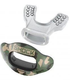 Shock Doctor Camo Interchange Lip Guard With Shield For Unisex