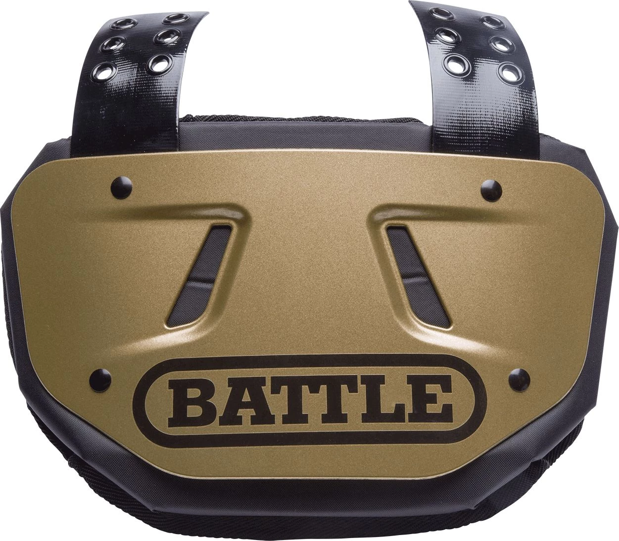 Battle Youth Football Back Plate For Unisex Gold 1 Battle Youth Football Back Plate For Unisex Gold