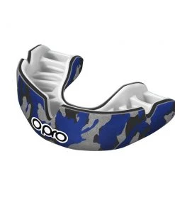 OPRO Adult Power-Fit Mouthguard For Unisex Green/silver