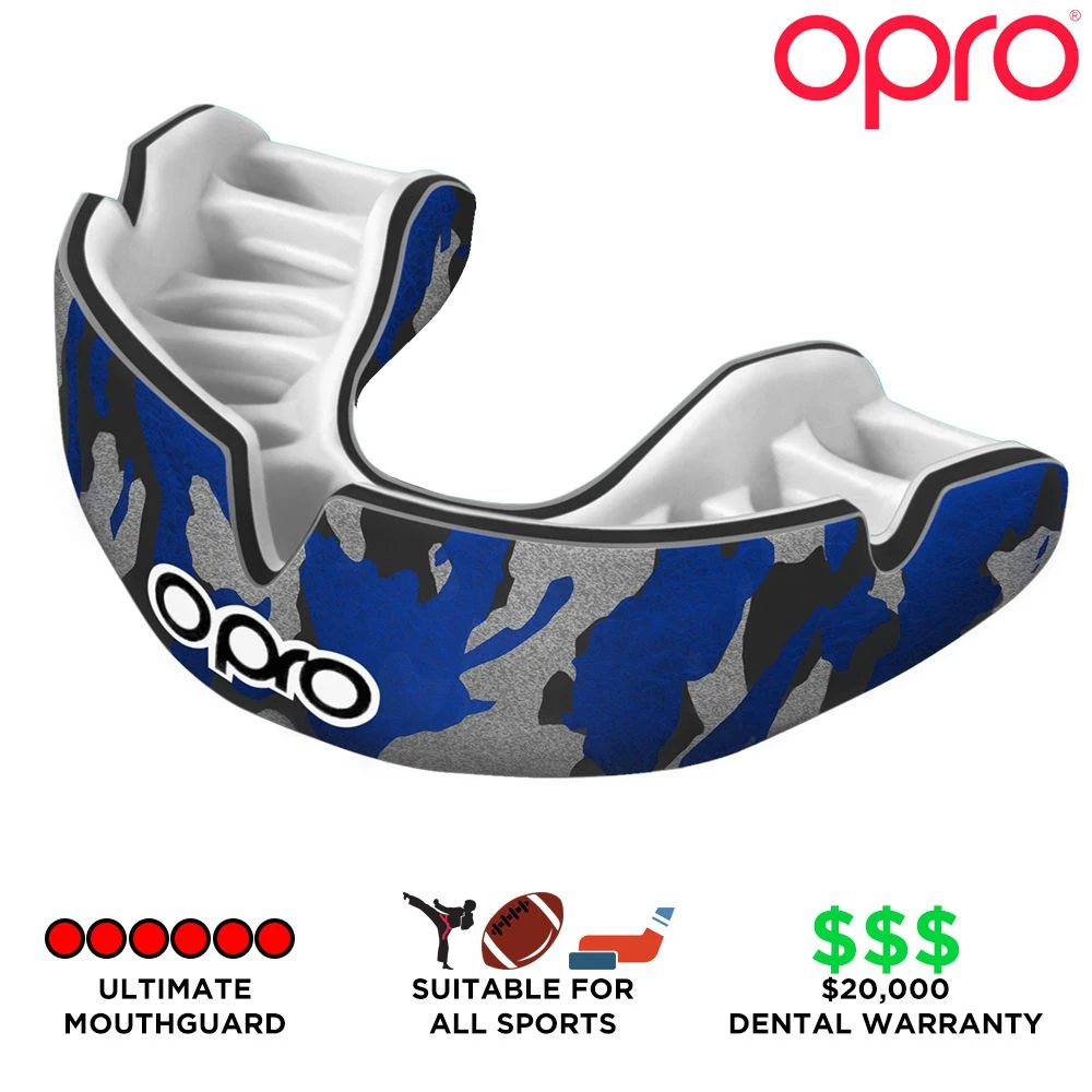 OPRO Adult Power-Fit Mouthguard For Unisex Green/silver 2 OPRO Adult Power-Fit Mouthguard For Unisex Green/silver - Image 2