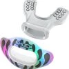 Shock Doctor Interchange Lip Guard &ndash; Mouthpiece + Shield For Unisex Iridescent