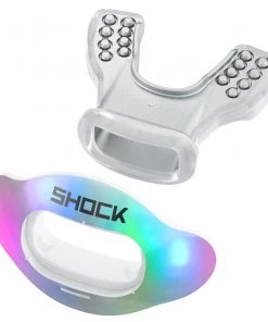 Shock Doctor Interchangeable Lip Guard With Shield For Unisex Iridescent