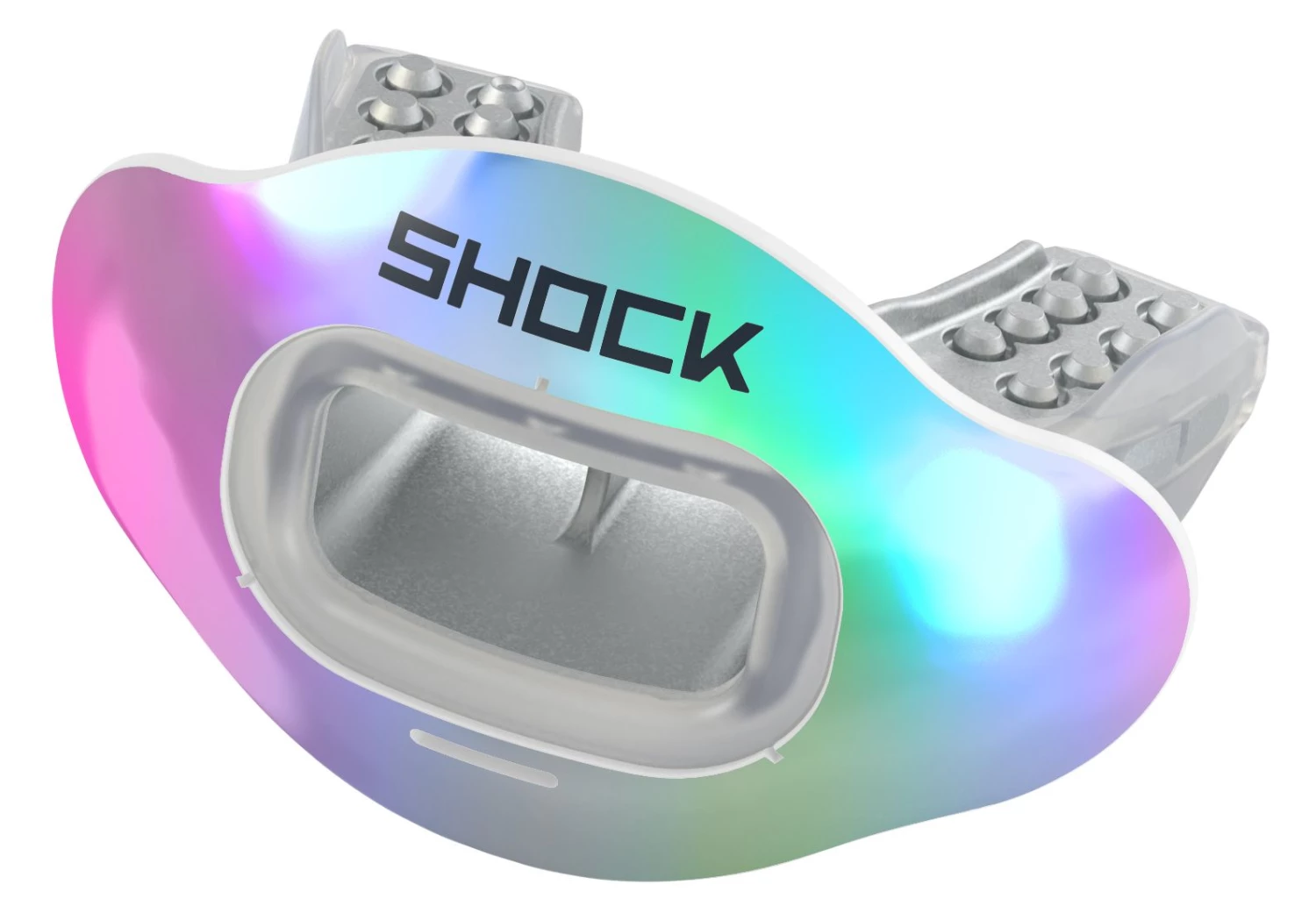Shock Doctor Interchangeable Lip Guard With Shield For Unisex Iridescent 2 Shock Doctor Interchangeable Lip Guard With Shield For Unisex Iridescent - Image 2