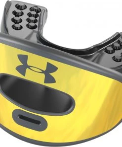 Under Armour Chrome Air Lip Guard For Unisex Chrome Gold