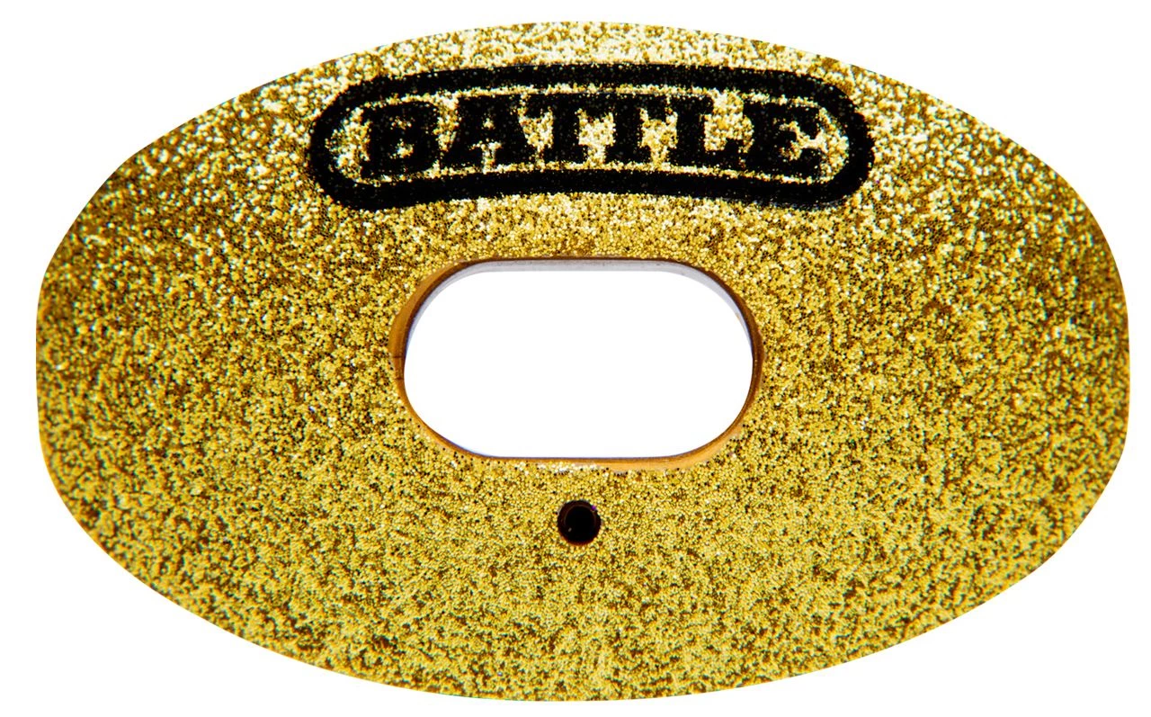 Battle Oxygen Glitter Lip Guard For Unisex Gold/black 1 Battle Oxygen Glitter Lip Guard For Unisex Gold/black