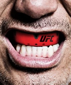 OPRO Adult UFC Silver Mouthguard For Unisex Red/black -football Sales 2022 unnamed file 671