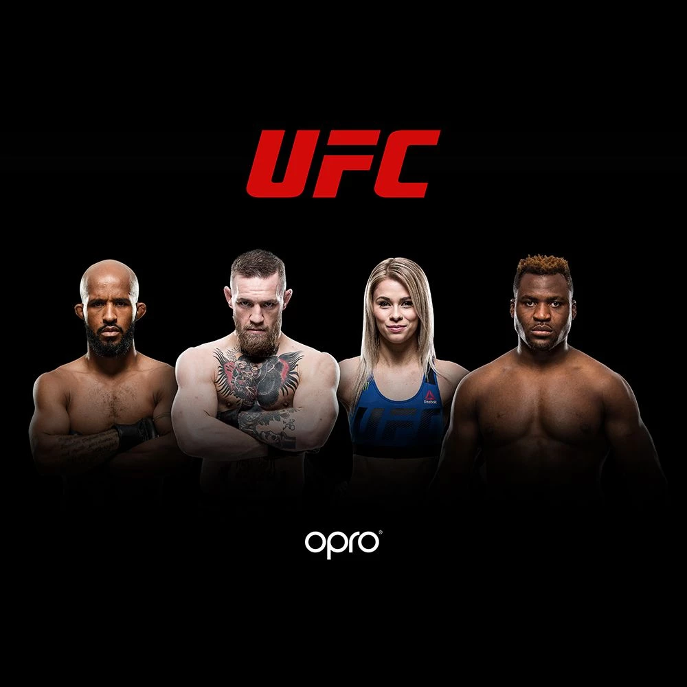 OPRO Youth UFC Silver Mouthguard For Unisex Red/black 4 OPRO Youth UFC Silver Mouthguard For Unisex Red/black - Image 4