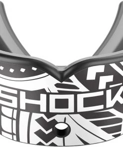 Shock Doctor Gel Max Power Tribal Mouth Guard For Unisex Black/white