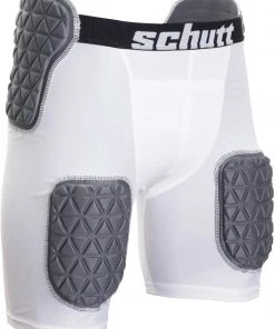 Schutt Youth Pro Tech All-In-One Football Girdle For Boys' White/grey