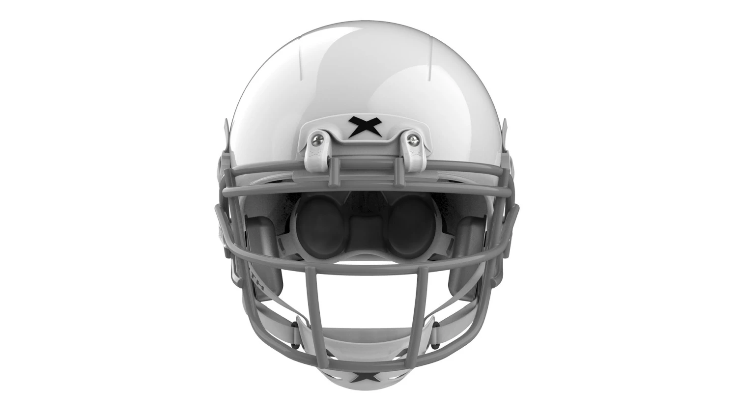 Xenith Varsity X2E+ Football Helmet For Unisex White/grey 1 Xenith Varsity X2E+ Football Helmet For Unisex White/grey