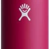 Hydro Flask 24 Oz. Standard Mouth Bottle With Flex Straw For Unisex Rain