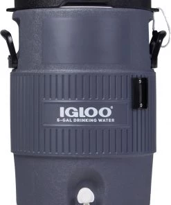 Igloo 5 Gallon Seat Top Cooler For Unisex Carbon/black